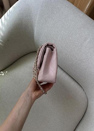 Сумка classic 2.55 medium double flap in pink 6