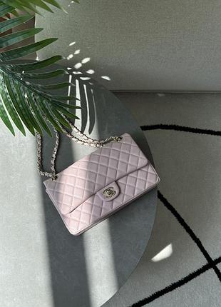 Сумка classic 2.55 medium double flap in pink 2