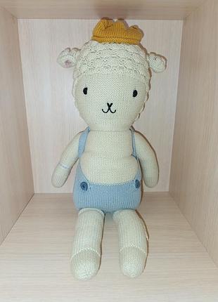 Колекційна іграшка ягня ручної роботи cuddle and kind sebastian 50 см оригінал