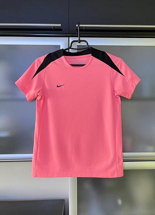 Nike оригінал підліткова футболка ніжно-рожева