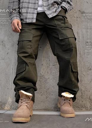 Карго штани mantis® workman cargo - deep olive, mantis чоловічі штани