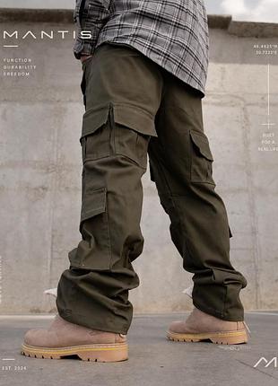 Карго штани mantis® workman cargo - deep olive, mantis чоловічі штани 5