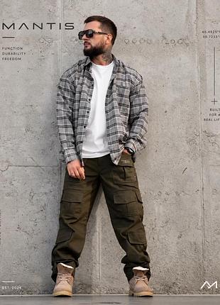 Карго штани mantis® workman cargo - deep olive, mantis чоловічі штани 7
