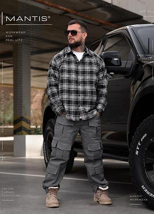 Рубашка оверсайз mantis® workman shirt, mantis рубашка, чоловіча рубашка mantis 4