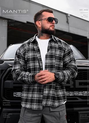Рубашка оверсайз mantis® workman shirt, mantis рубашка, чоловіча рубашка mantis 6