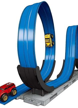 Интерактивный трек с инерционной машинкой sht 088-3 (1car) blue