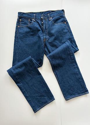Джинси чоловічі levi's 501 сині, розмір 33/32, денім