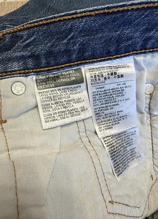 Джинси чоловічі levi's 501 сині 5