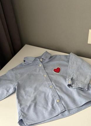 Сорочка для дівчинки zara 3-4