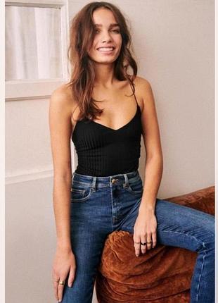 Sezane sae боді в рубчик