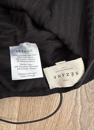 Sezane sae боді в рубчик 6