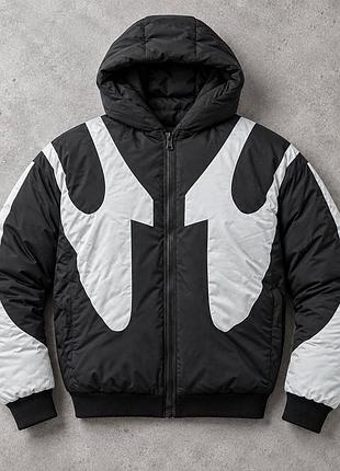 Куртка чоловіча зимова reflective black/grey 5