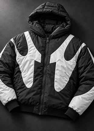 Куртка чоловіча зимова reflective black/grey