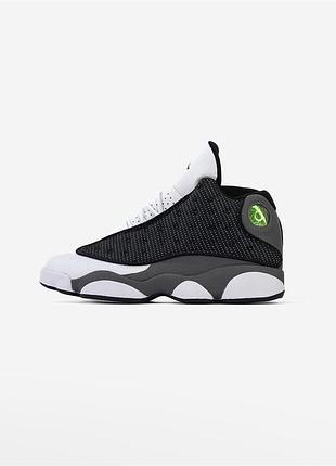Мужские кроссовки nike air jordan 13 retro black flint