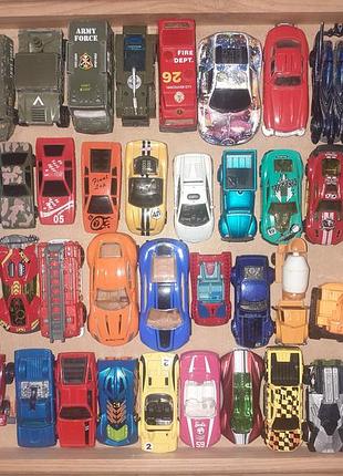 Набор машинок hot wheels и другие, 55 шт.