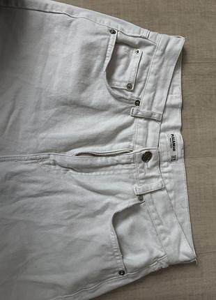 Жіночі джинси pull&bear білі 8