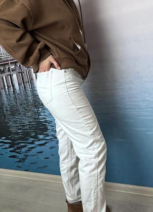 Жіночі джинси pull&bear білі 2