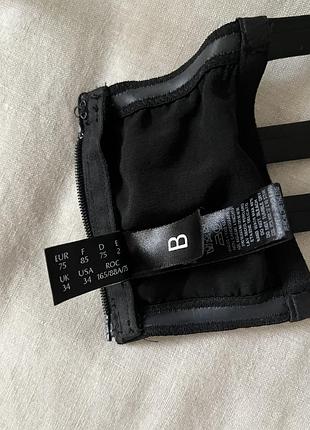 La perla black label caged bra 9
