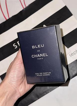 Чоловічі парфуми bleu de chanel франція шлейфові духи шанель  парфюм 100 мл
