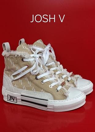 Шкіряні жіночі кросівки josh v shelly у кольорі golden desert оригінал