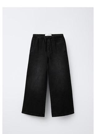 Джинси для дівчаток zara чорні, розмір 116-122 см