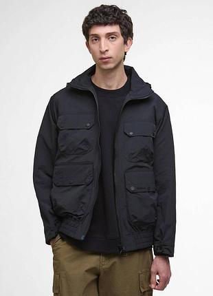 Barbour re flight bedale jacket black