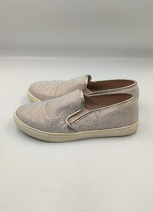 Блискучі сліпони у стразах carvela (kurt geiger) — розмір 39