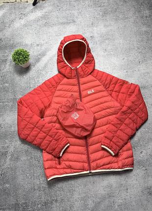 Жіночий пуховик jack wolfskin packable down puffer jacket