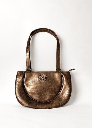 Сумка для жінок braccialini croco handbag коричнева