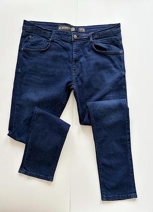 Джинси чоловічі slim fit сині, розмір 38