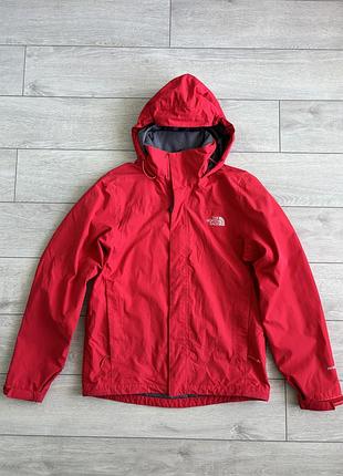 Чоловіча спортивна трекінгова куртка зе норт фейс тнф the north face resolve tnf hyvent outdoor size s с розмір аутдор мембранна штормовка оригінал