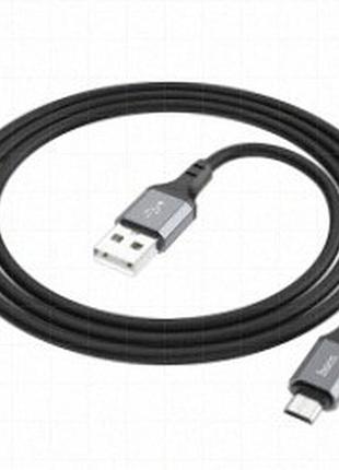 Кабель usb 2.0 am/bm до microusb, 1 м, чорний