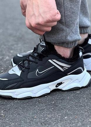 Кроссовки зимние nike мех