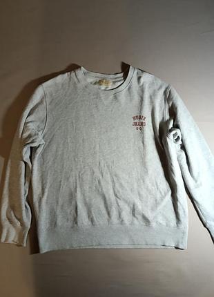 Світшот чоловічий nudie jeans сірий