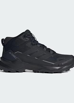 Туристичні черевики adidas terrex skychaser ax5 mid gore-tex jq2207 (чорні, чоловічі, осінь — зима, мембрана gtx, бренд адідас) 42