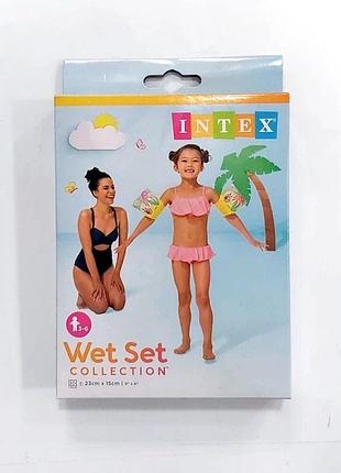 Дитячі нарукавники для плавання intex.