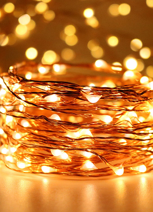 Гірлянда нитка електрична. 100 led.5 м