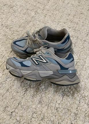 👟 кросівки new balance 9060 chrome blue / arctic grey