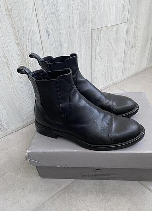 Ботинки vagabond натур шкіра 37 розм