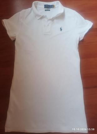 Мини платье поло ralph lauren