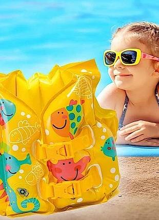 Детский надувной жилет intex