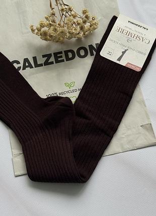 Calzedonia гольфи в рубчик з кашеміром 3