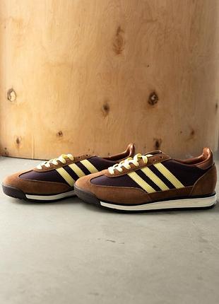 Adidas sl 72 brown yellow
