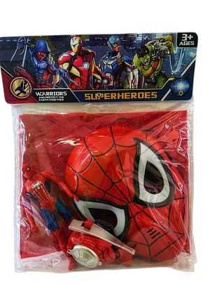 Игровой набор marvel человек паук с фигуркой и оружием