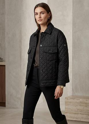Стьобана чорна куртка michael kors, розмір м-л