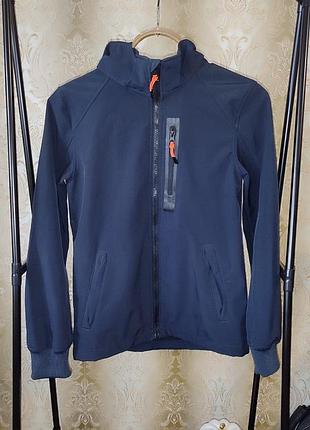 Куртка-вітровка на флісі (softshell) h&m 12-13