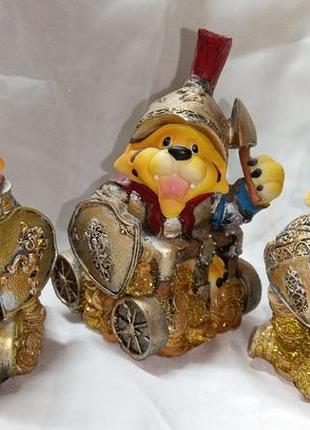 Статуэтка керамическая тигр рыцарь