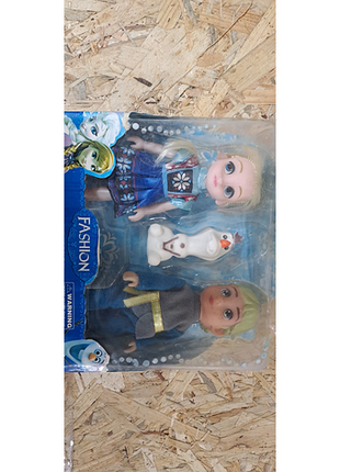 Комплект из 2 кукл елза,кристофф и олаф frozen