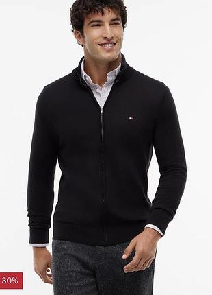 Tommy hilfiger чоловічий светр, джемпер, пуловер, реглан, зіпка