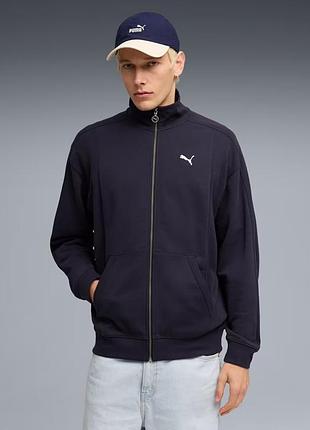 Олимпийка мужская puma class relaxed pinnacle track jacket men 692071 16 (темно-синяя, легкая куртка, спортивная, бренд пума) m (48-50)
